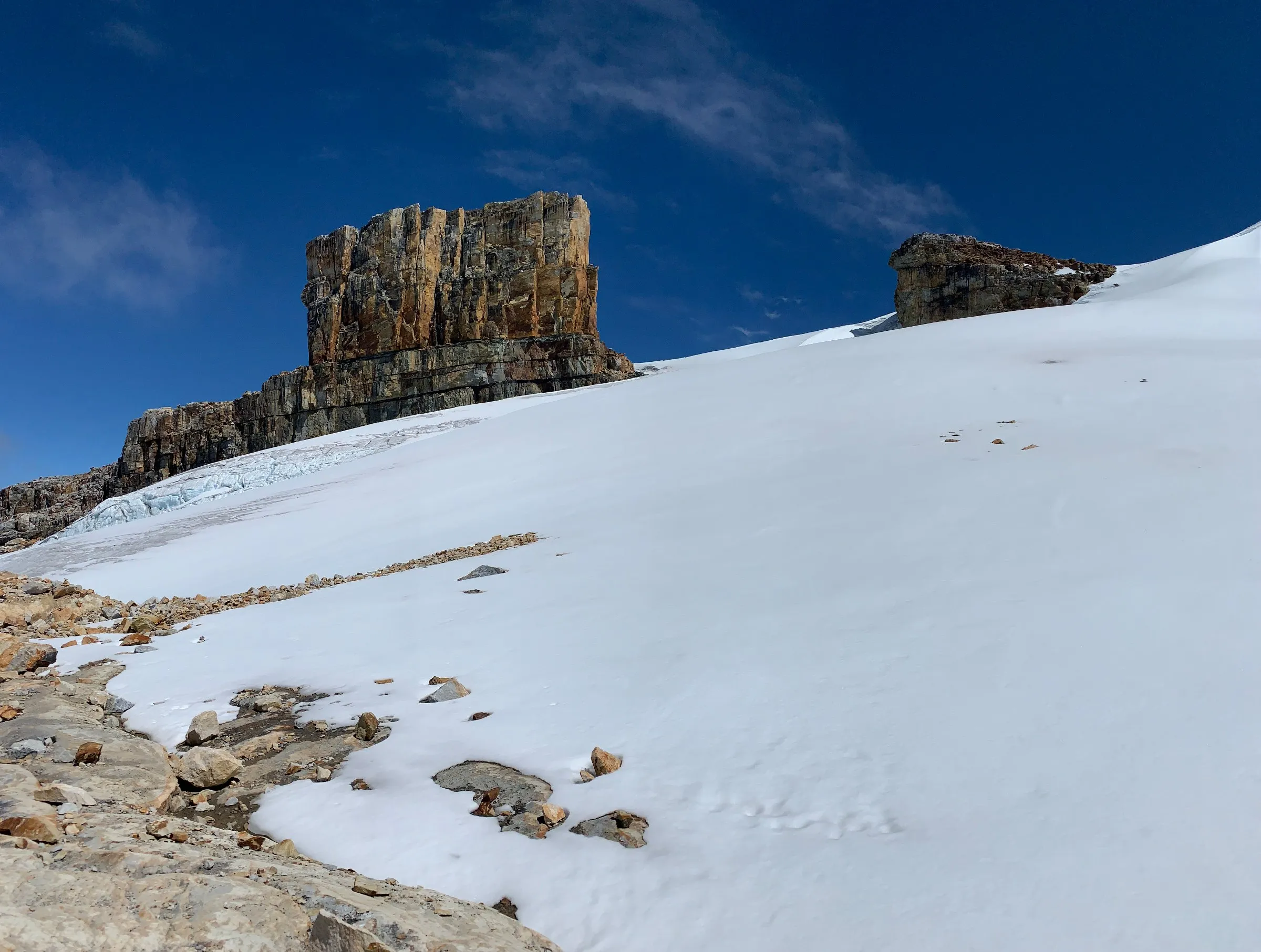 El Púlpito del Diablo, the summit of El Cocuy.